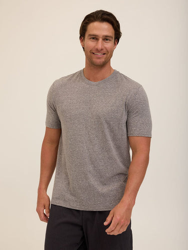Triblend Crew Neck Tee Mens Tops Tshirt Short Threads 4 Thought