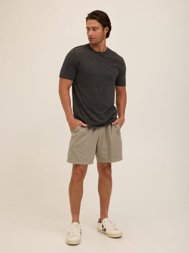 Triblend Crew Neck Tee Mens Tops Tshirt Short Threads 4 Thought