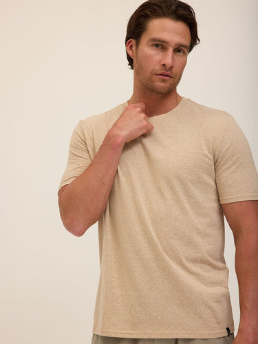 Triblend Crew Neck Tee Mens Tops Tshirt Short Threads 4 Thought
