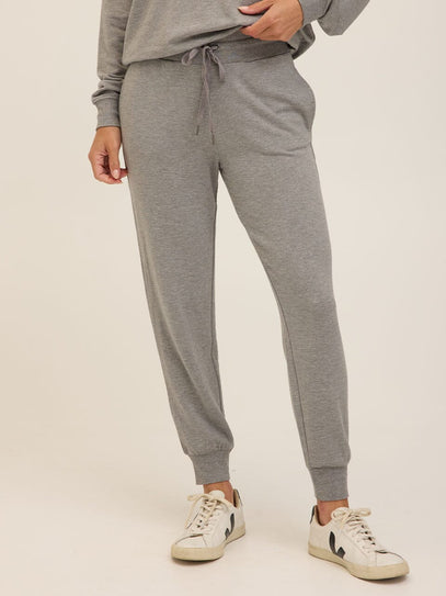 Connie Feather Fleece Jogger Womens Bottoms Sweatpants Threads 4 Thought