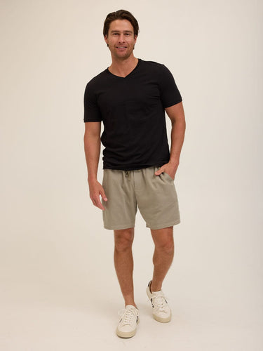 Triblend V-Neck Tee Mens Tops Tshirt Short Threads 4 Thought