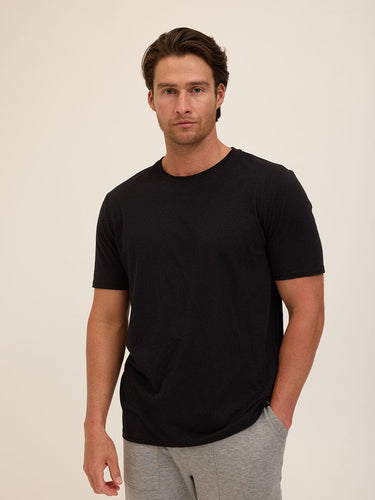 Triblend Crew Neck Tee Mens Tops Tshirt Short Threads 4 Thought