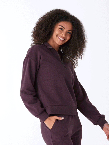 Constance Triblend 1/2-Zip Pullover Threads 4 Thought