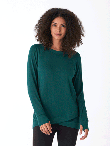 Leanna Feather Fleece Tunic Threads 4 Thought