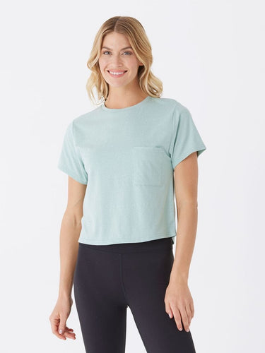 Shelbie Triblend Jersey Pocket Tee Threads 4 Thought