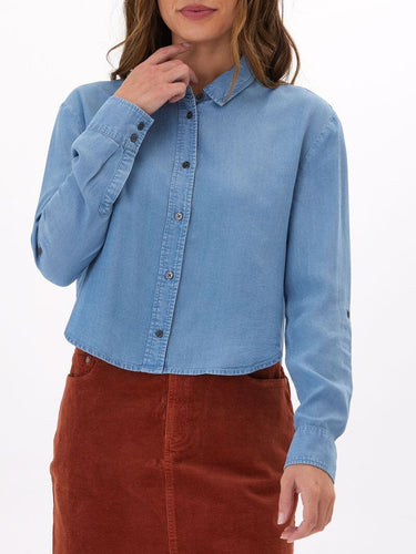 Annika Chambray Button-Up Threads 4 Thought