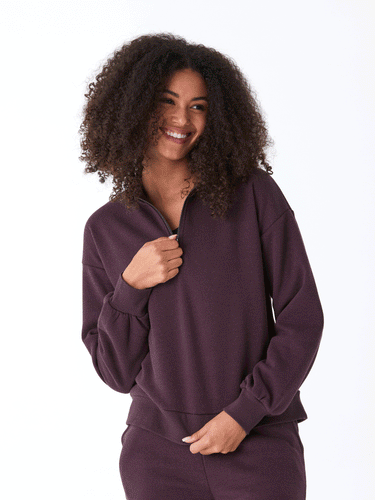 Constance Triblend 1/2-Zip Pullover Threads 4 Thought