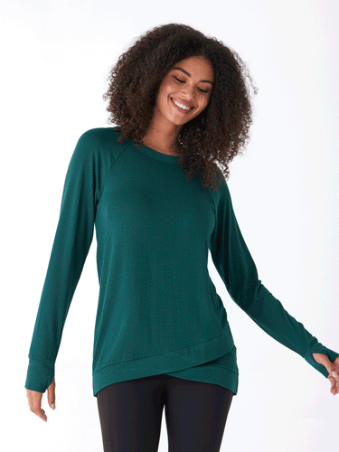 Leanna Feather Fleece Tunic Threads 4 Thought