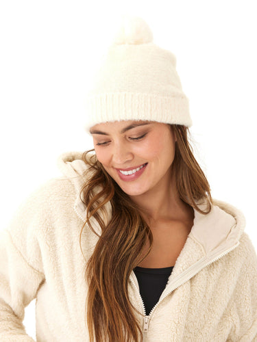 Fuzzy Knit Beanie Accessories Hat Threads 4 Thought