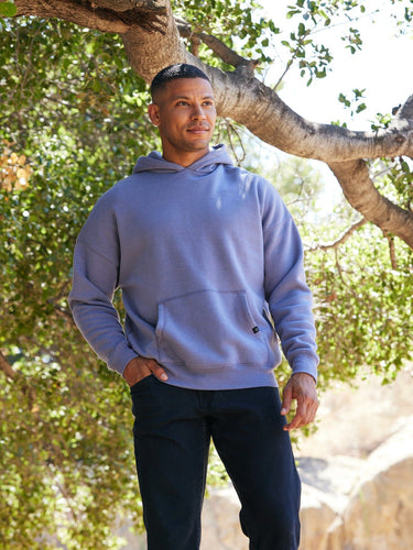 Marcel Triblend Fleece Oversized Hoodie Mens Outerwear Sweatshirt Threads 4 Thought