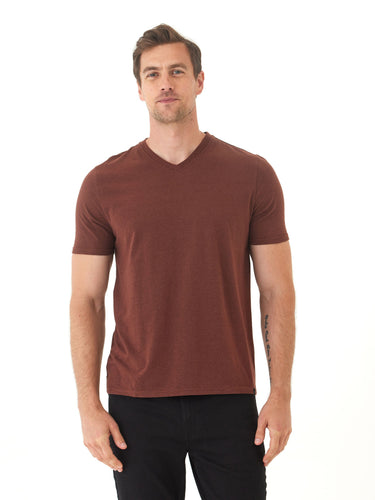 Triblend SS V-Neck Tee Threads 4 Thought