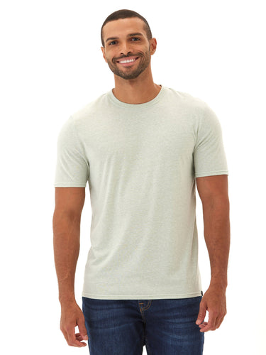 Triblend Crew Neck Tee Mens Tops Tshirt Short Threads 4 Thought
