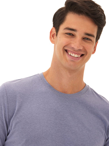 Triblend Crew Neck Tee Mens Tops Tshirt Short Threads 4 Thought
