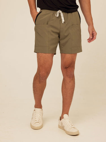 Kai Contrast Pocket Essential Eco Woven Short Threads 4 Thought