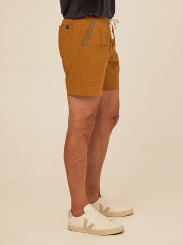Kai Contrast Pocket Essential Eco Woven Short Threads 4 Thought
