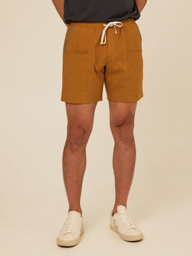 Kai Contrast Pocket Essential Eco Woven Short Threads 4 Thought