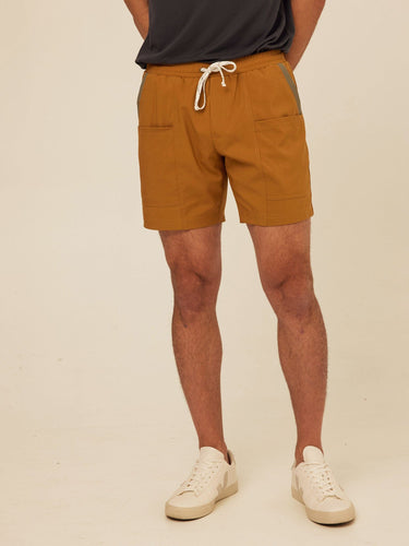 Kai Contrast Pocket Essential Eco Woven Short Threads 4 Thought