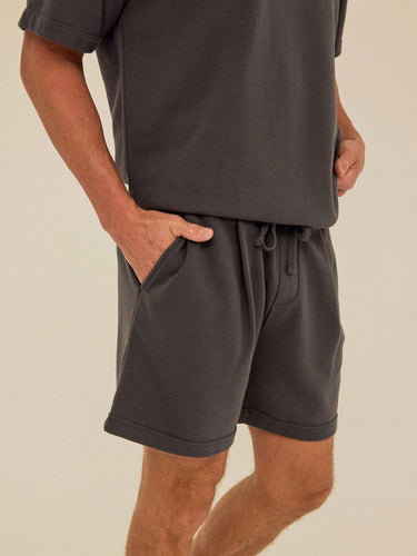 Easton Cotton Blend Terry Pleated Short Threads 4 Thought