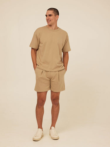 Easton Cotton Blend Terry Pleated Short Threads 4 Thought