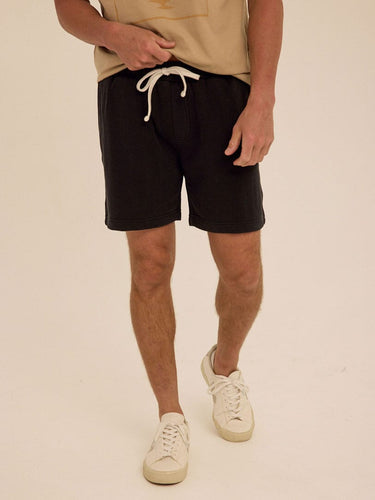 Braylon Mineral Wash Cotton Blend Terry Short Mens Bottoms Short Threads 4 Thought