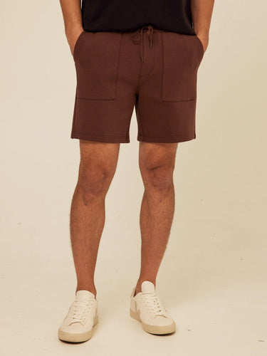 Jaxson Peached Stretch Knit Short Threads 4 Thought