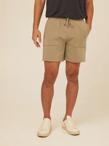 Jaxson Peached Stretch Knit Short Threads 4 Thought