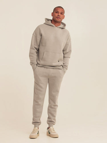 Marcel Triblend Fleece Oversized Hoodie Mens Outerwear Sweatshirt Threads 4 Thought