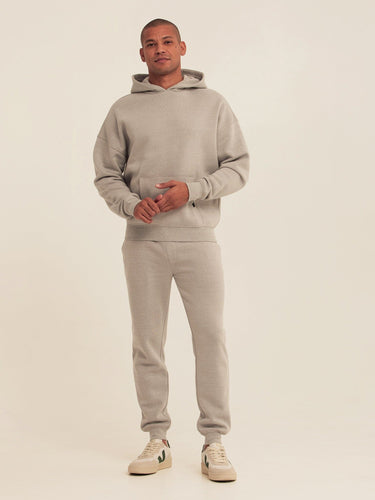 Marcel Triblend Fleece Oversized Hoodie Mens Outerwear Sweatshirt Threads 4 Thought