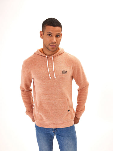 Mountain Outline Embroidered Pullover Hoodie Mens Outerwear Sweatshirt Threads 4 Thought