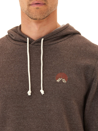 Embroidered Triblend Pullover Hoodie Mens Outerwear Sweatshirt Threads 4 Thought
