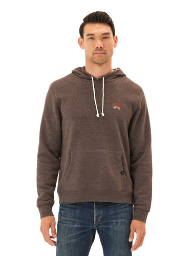 Embroidered Triblend Pullover Hoodie Mens Outerwear Sweatshirt Threads 4 Thought