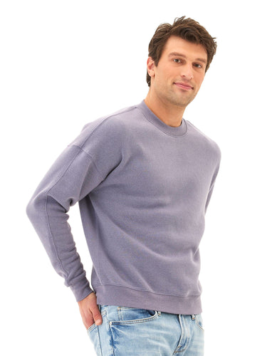 Rudy 2.0 Triblend Fleece Drop Shoulder Sweatshirt Mens Outerwear Sweatshirt Threads 4 Thought