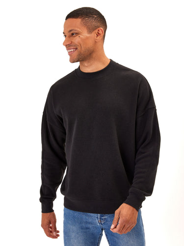 Rudy Triblend Fleece Drop Shoulder Sweatshirt Mens Outerwear Sweatshirt Threads 4 Thought