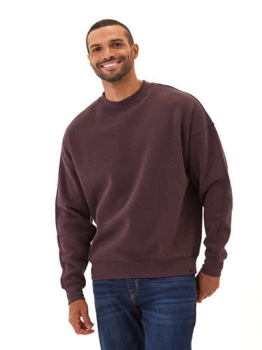 Rudy Triblend Fleece Drop Shoulder Sweatshirt Mens Outerwear Sweatshirt Threads 4 Thought