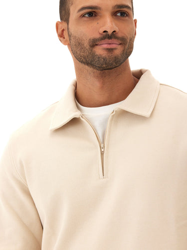 Briggs Knit Jacquard 1/4 Zip Pullover Mens Outerwear Sweatshirt Threads 4 Thought