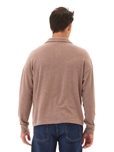 Guillermo Sweater Knit Pullover Polo Mens Outerwear Sweater Threads 4 Thought