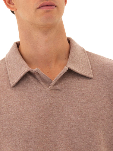 Guillermo Sweater Knit Pullover Polo Mens Outerwear Sweater Threads 4 Thought