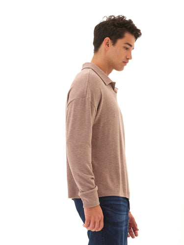 Guillermo Sweater Knit Pullover Polo Mens Outerwear Sweater Threads 4 Thought