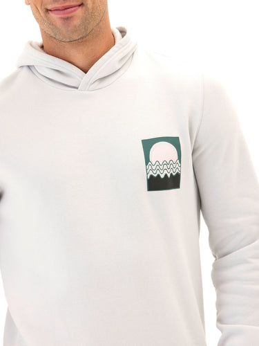 Mineral Wash Graphic Hoodie Mens Outerwear Sweatshirt Threads 4 Thought