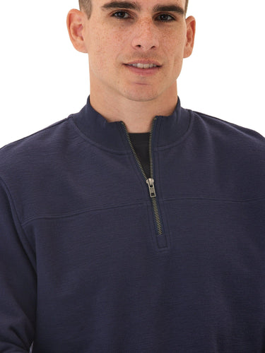 Christian Comfort Slub Terry Half Zip Pullover Threads 4 Thought