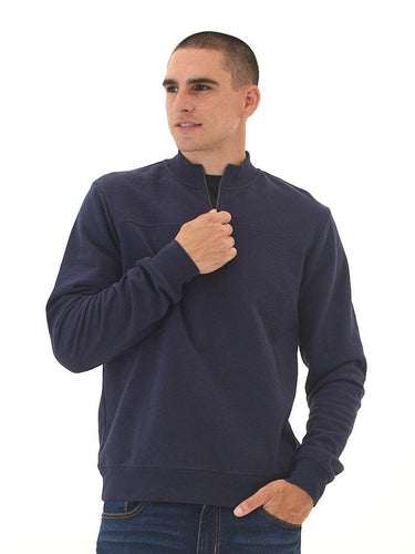 Christian Comfort Slub Terry Half Zip Pullover Threads 4 Thought