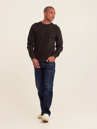 Corey Denim Terry Crew Sweatshirt Threads 4 Thought