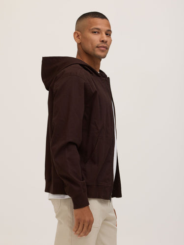 Tommie Eco Stretch Woven Zip Hoodie Mens Outerwear Sweatshirt Threads 4 Thought