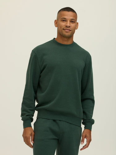 Dallas Triblend Fleece Relaxed Crew Pullover Mens Outerwear Sweatshirt Threads 4 Thought