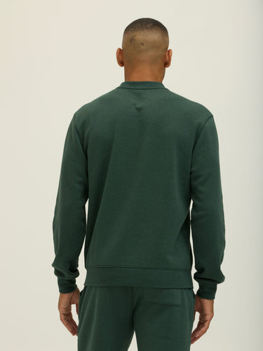 Dallas Triblend Fleece Relaxed Crew Pullover Mens Outerwear Sweatshirt Threads 4 Thought