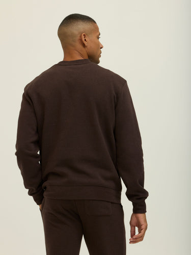Dallas Triblend Fleece Relaxed Crew Pullover Mens Outerwear Sweatshirt Threads 4 Thought