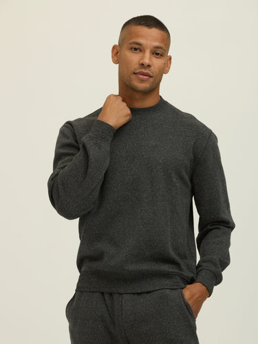 Dallas Triblend Fleece Relaxed Crew Pullover Mens Outerwear Sweatshirt Threads 4 Thought