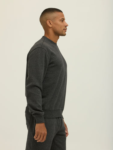 Dallas Triblend Fleece Relaxed Crew Pullover Mens Outerwear Sweatshirt Threads 4 Thought
