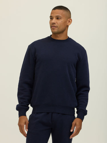 Dallas Triblend Fleece Relaxed Crew Pullover Mens Outerwear Sweatshirt Threads 4 Thought