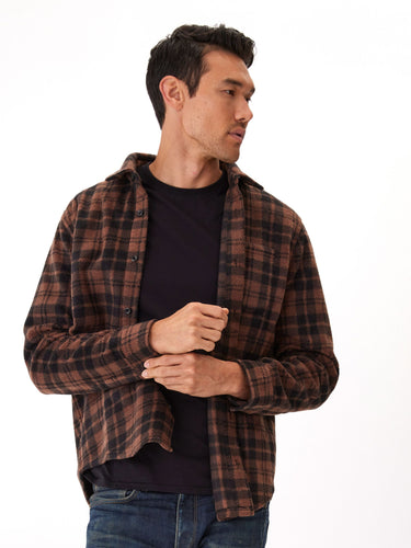 Printed Fleece Shirt Mens Tops Tshirt Long Threads 4 Thought
